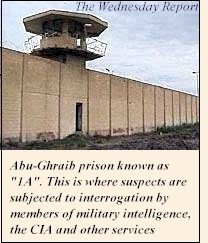 Abu-Ghraib prison known as "1A". This is where suspects are subjected to interrogation by members of military intelligence, the CIA and other services