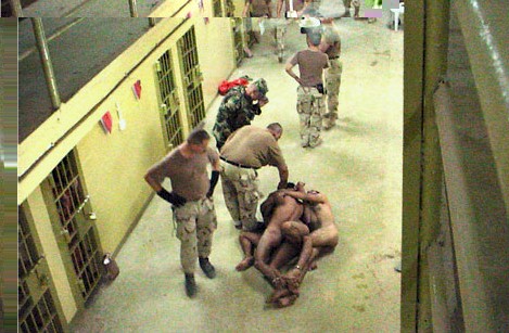 Photos of Detainee abuse in Abu Ghraib, Iraq Prison