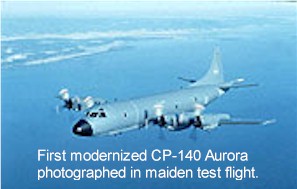 First modernized CP-140 Aurora