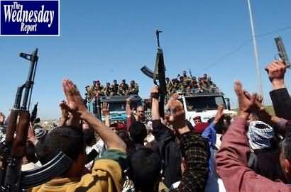 Kurdish_Soldiers_Are_Welcomed_By_Arab_Tribe_Militias_As_They_Enter_Mosul