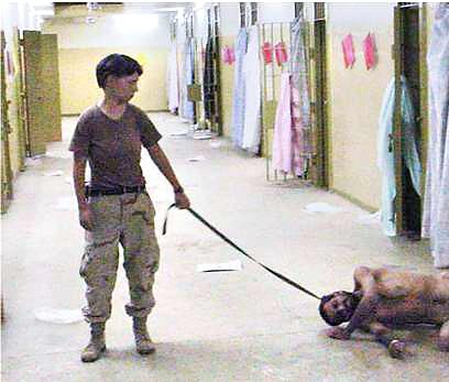 Photos of Detainee abuse in Abu Ghraib, Iraq Prison