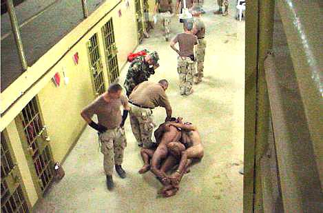 Photos of Detainee abuse in Abu Ghraib, Iraq Prison